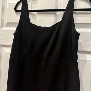 Long black formal dress